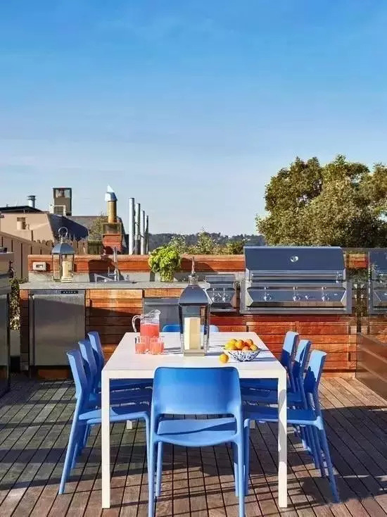 在家也能享受阳光，非常漂亮的露台设计！